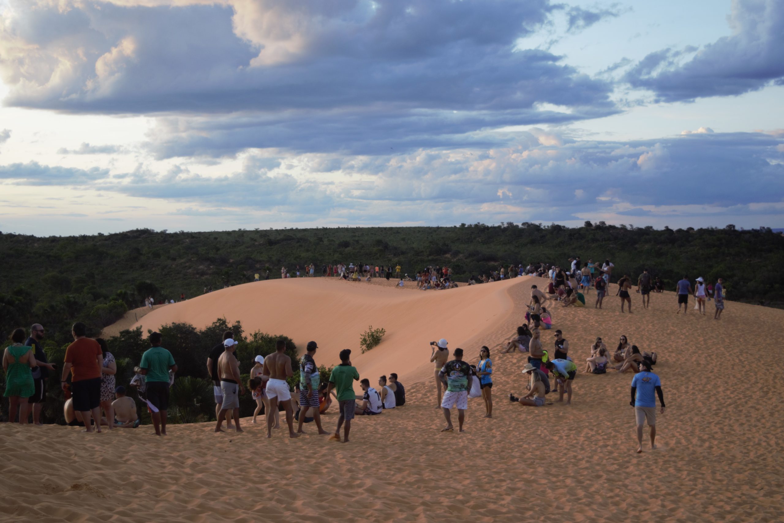 Dunas do Jalapão recebem muitos visitantes durante período de Carnaval