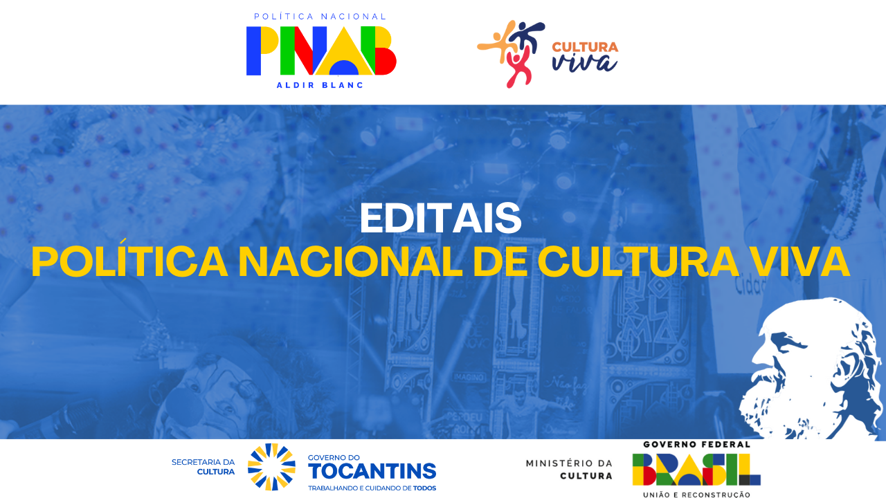 Política Nacional de Cultura Viva: Governo lança três editais culturais